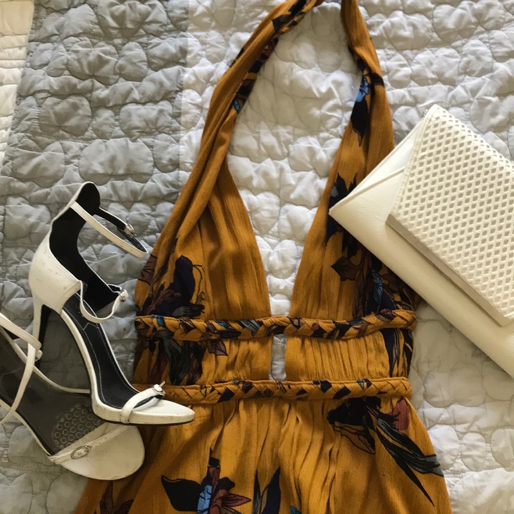NWT Pinkyotto Tropical Goddess Dress